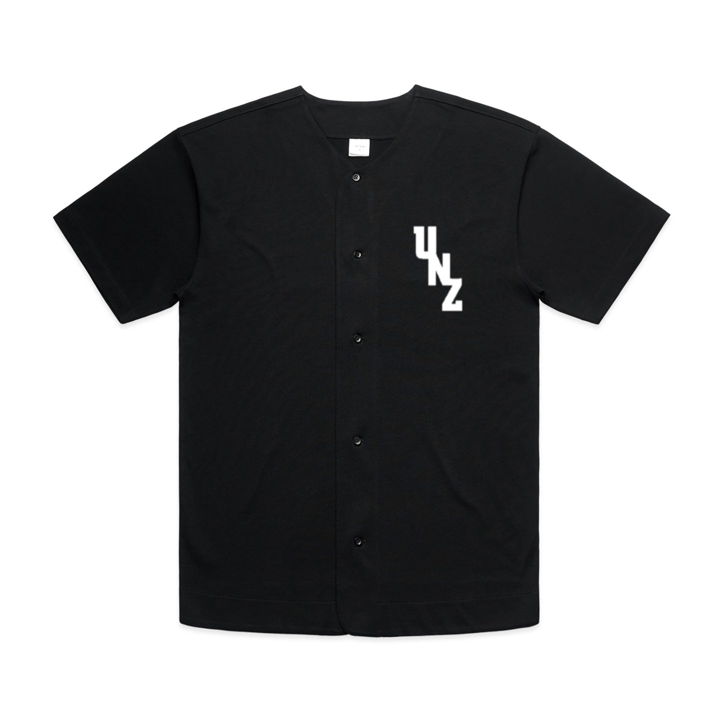 Patch Whangarei Baseball Jersey (Black and White)