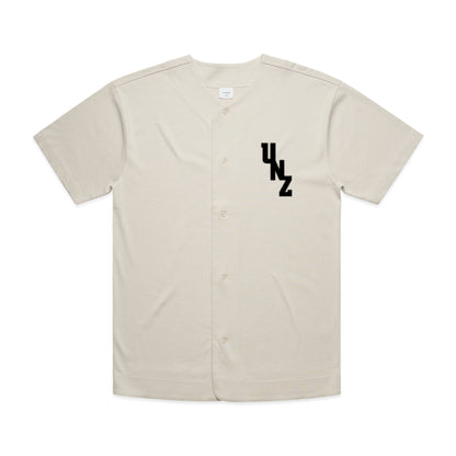 Patch Whangarei Baseball Jersey (White and Black)