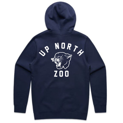 Panther Hood (Cobalt Blue and White)