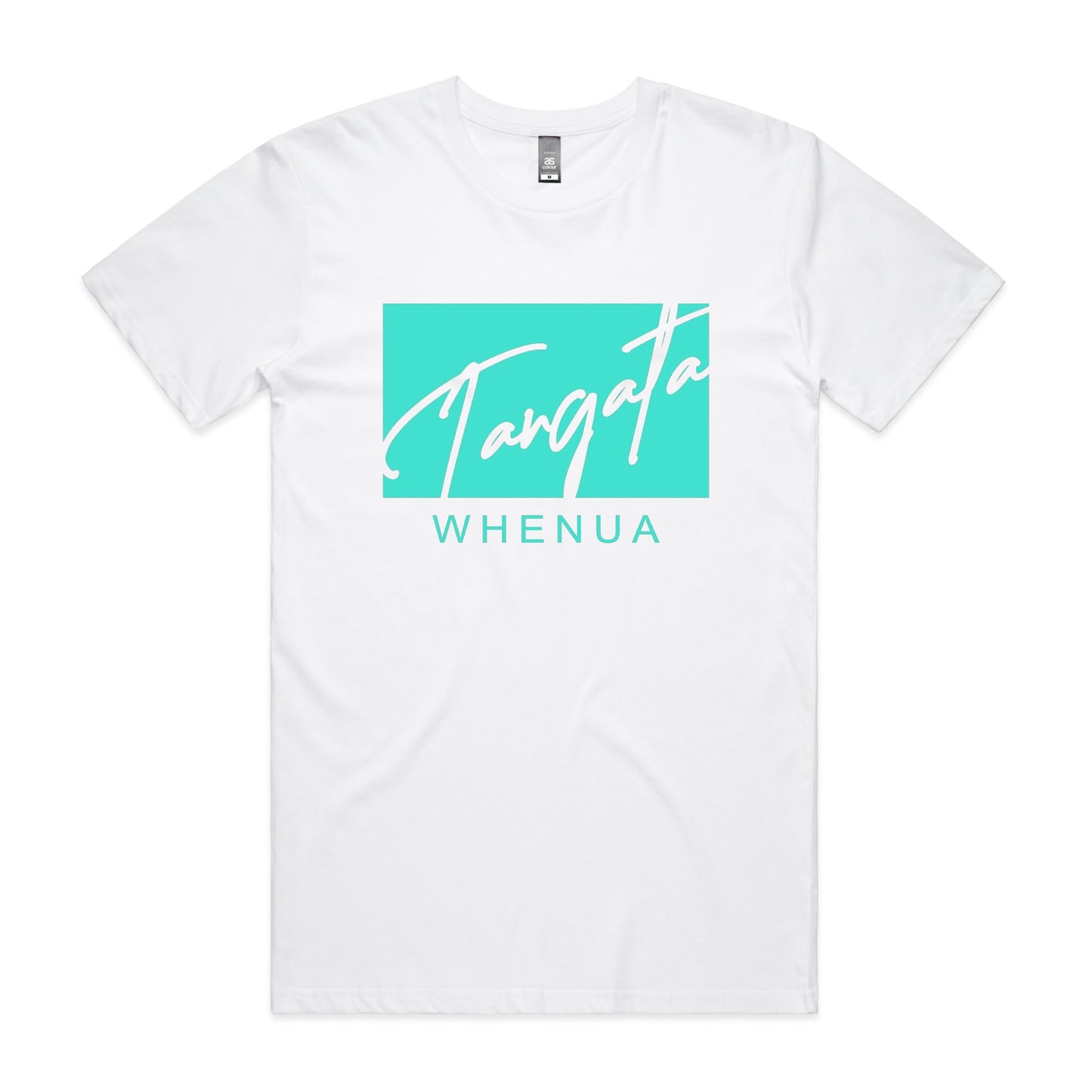 Tangata Whenua 2.0 (White and Turquoise Blue)