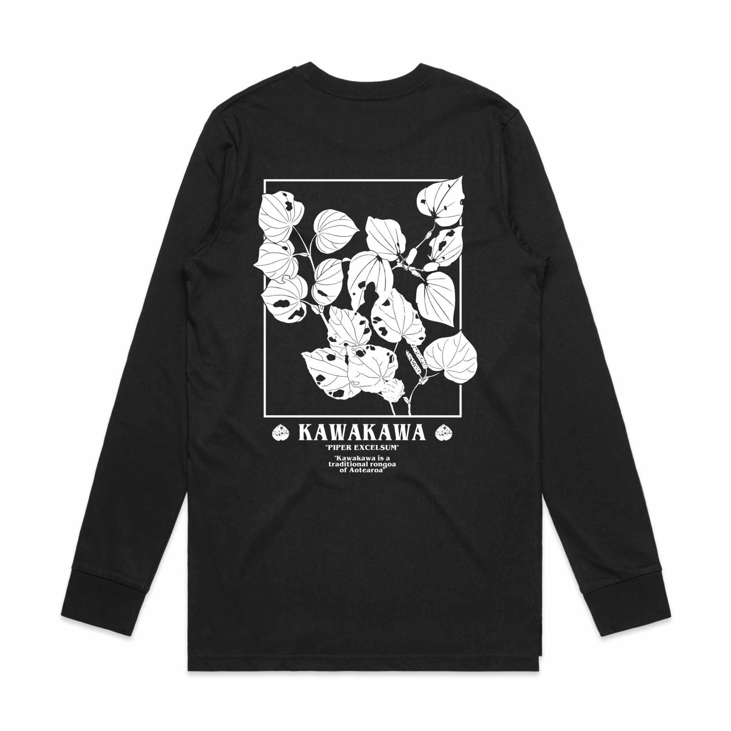 Kawakawa Long Sleeve (Black and White)